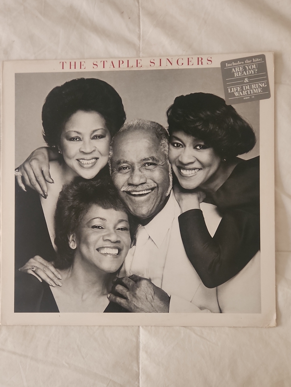 The Staple Singers Vinyl Album — W/ Promo Tag Never Played DJ Copy Hidden Stash!